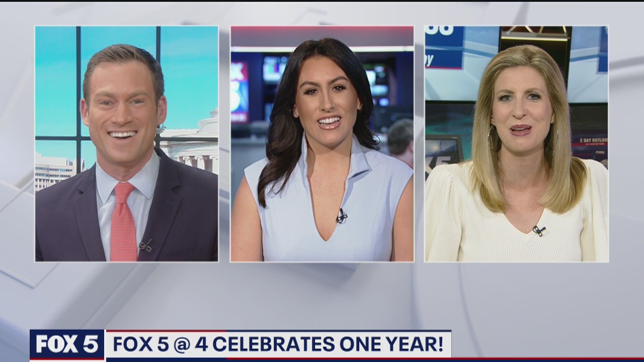 FOX 5 at 4 celebrates its one year anniversary