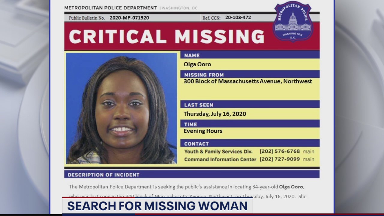 Woman missing in DC under 'suspicious circumstances,' police say | FOX 5 DC