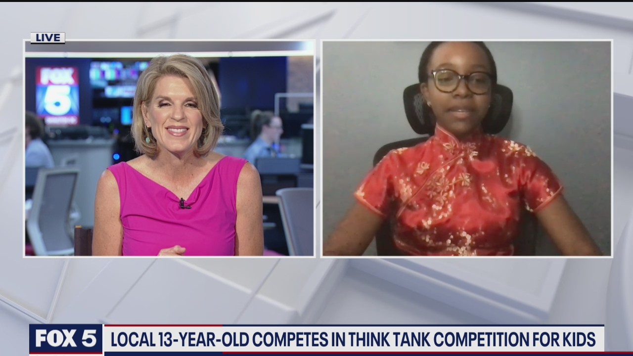 13-year-old competes in think tank completion for kids