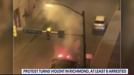 Protests turn violent in Richmond