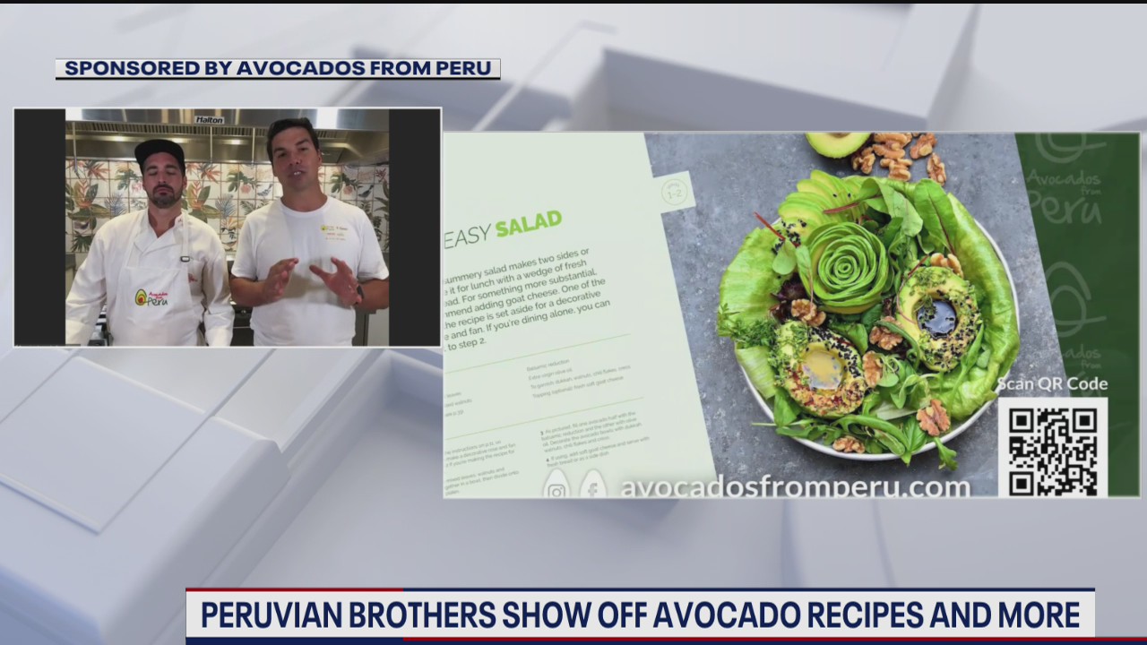 Peruvian Brothers show off avocado recipes and more
