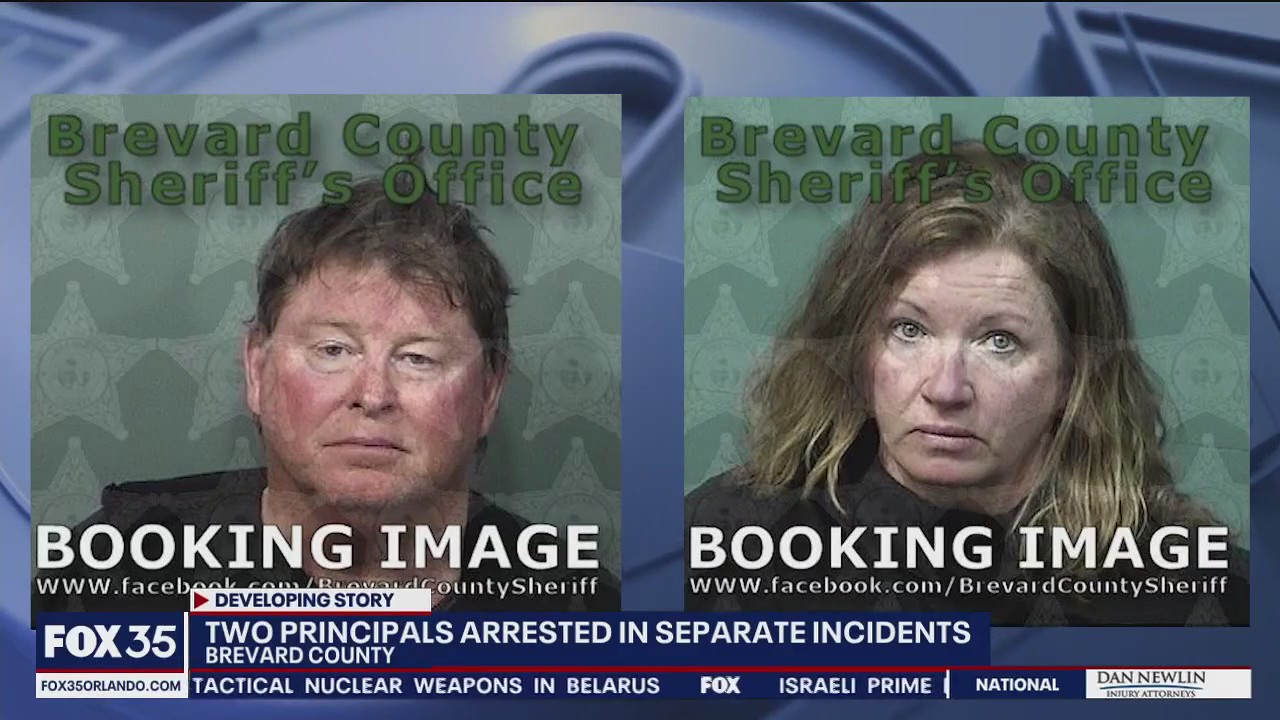 2 Brevard County school principals arrested for DUI: deputies | FOX 35 ...