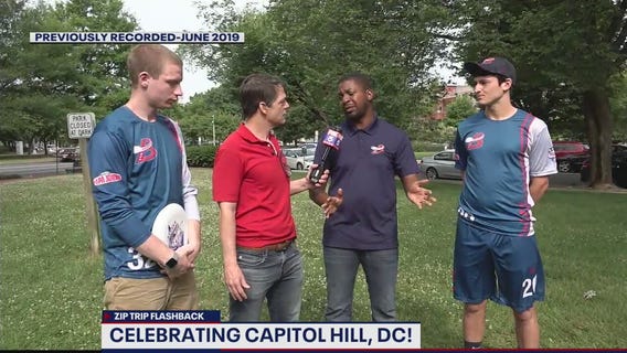 FOX 5 Zip Trip Flashback Capitol Hill: Ultimate Frisbee