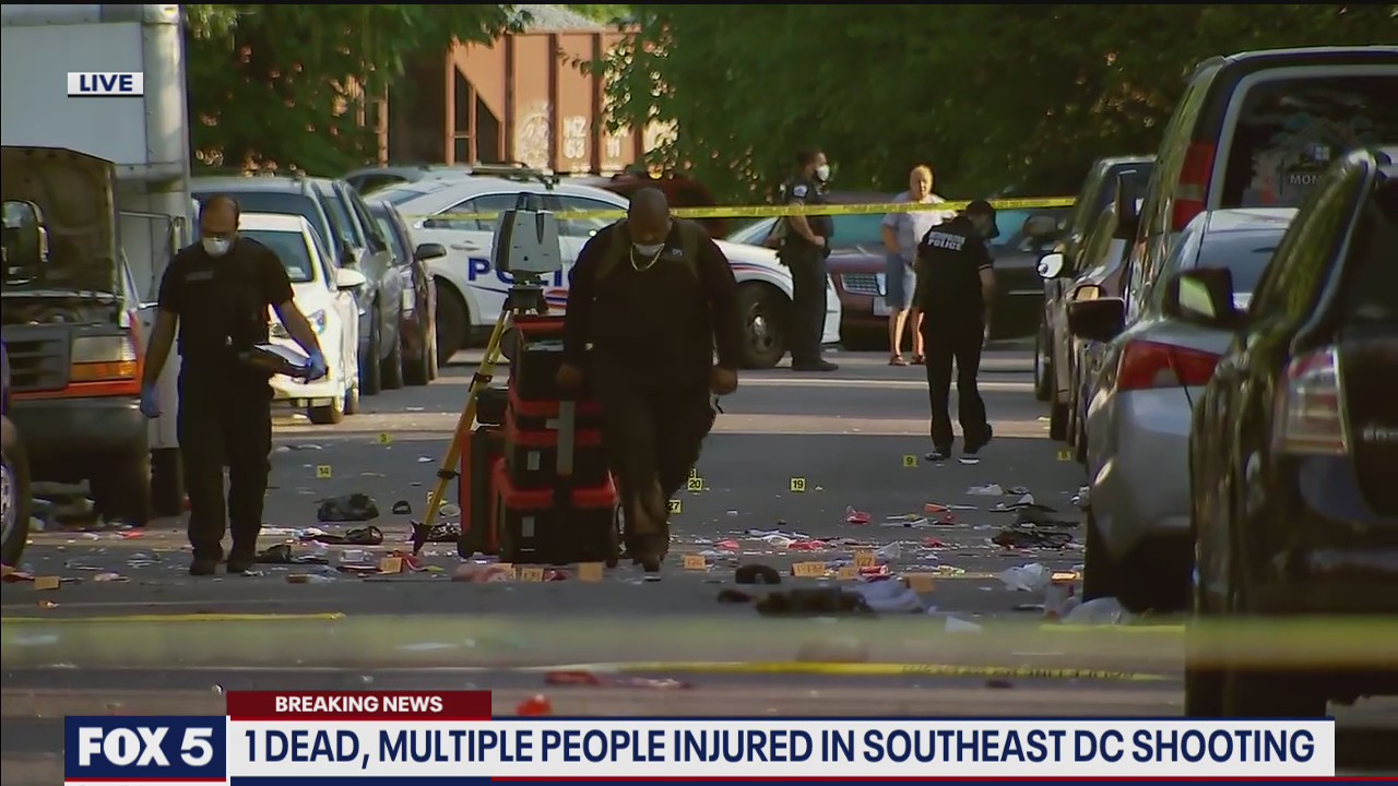 One dead after mass shooting in Southeast DC | FOX 5 DC
