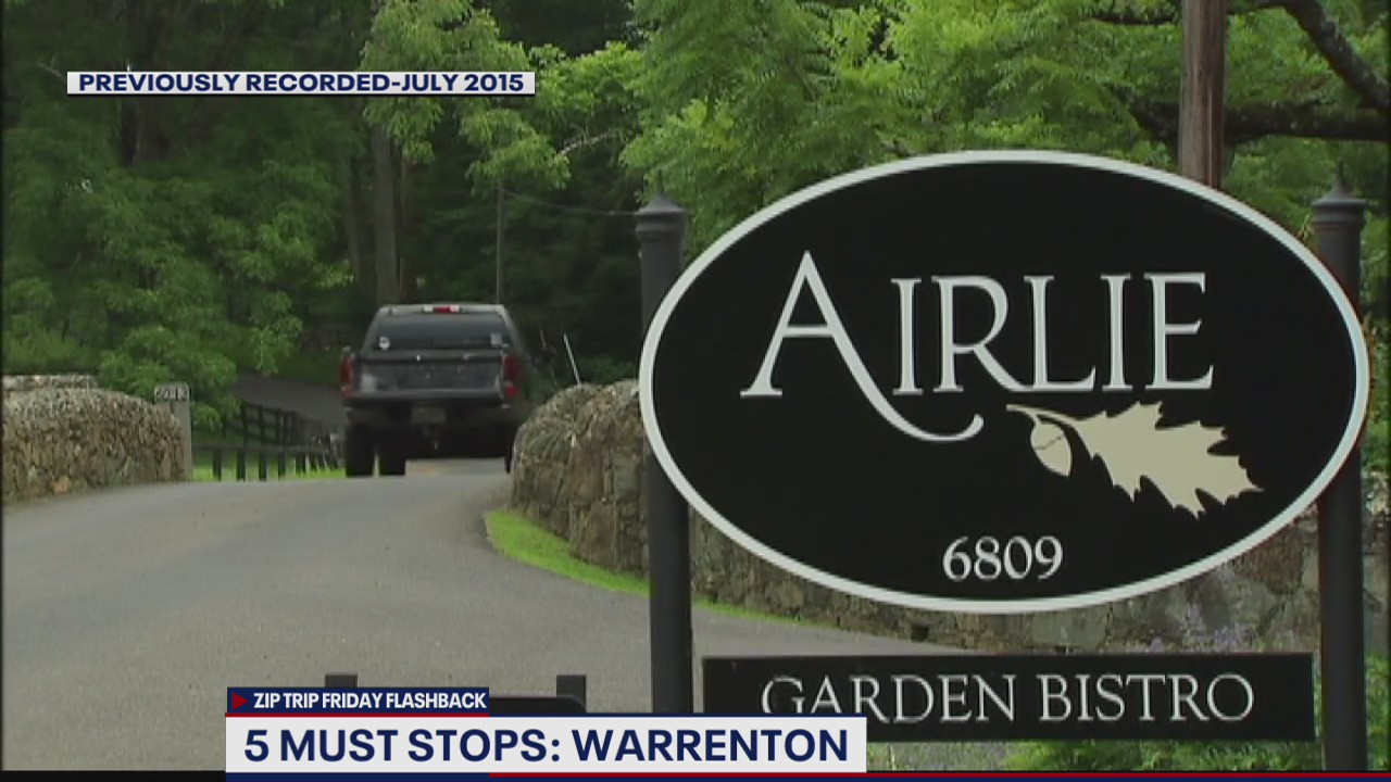 FOX 5 Zip Trip Flashback Warrenton: Warrenton 5 Must Stops