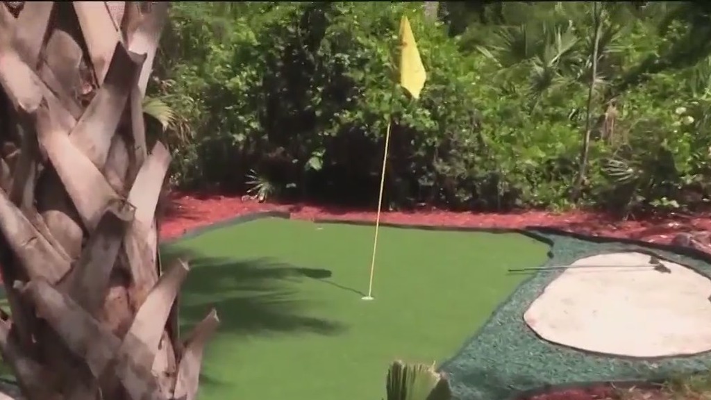 Florida homeowners recreate Augusta National in backyard