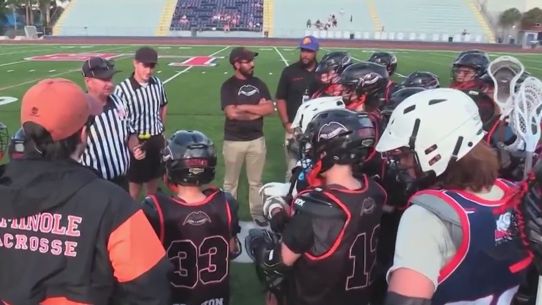 Sanford Bats Lacrosse Club has inaugural game against Lake Brantley