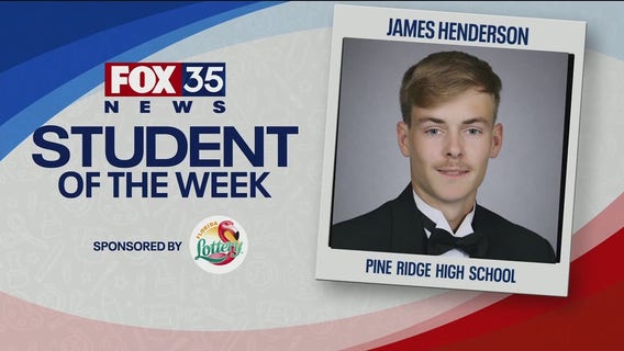 Student of the Week: James Henderson, Pine Ridge High School