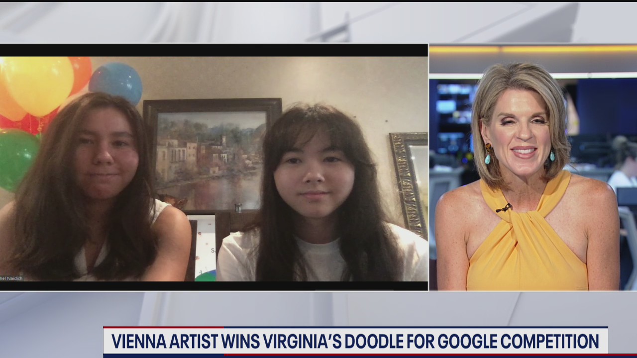 Virginia artist wins Virginia?s Doodle for Google contest!