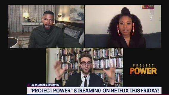Jamie Foxx, Dominique Fishback talk Project Power PART 1