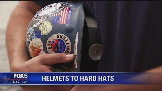 Organization helps veterans go from ?Helmets to Hardhats?