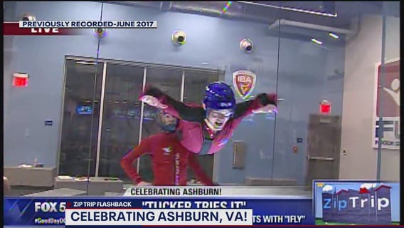 FOX 5 Zip Trip Flashback Ashburn: iFly