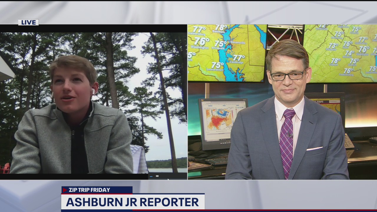 FOX 5 Zip Trip Ashburn: Junior Reporter