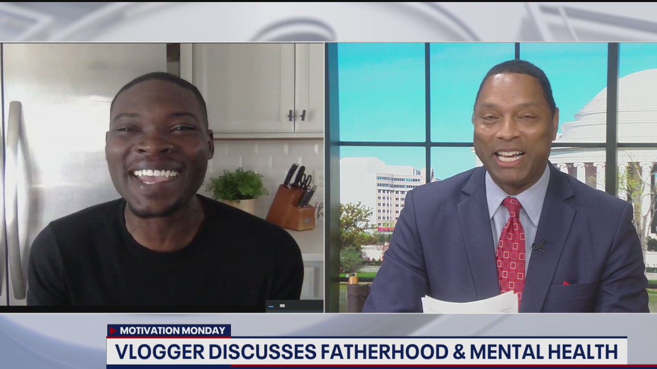 Vlogger discusses fatherhood and mental health