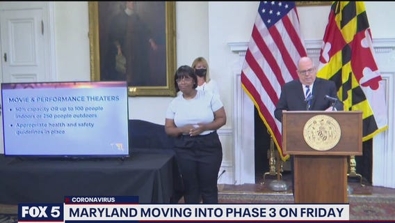 Maryland entering stage three reopening on Friday