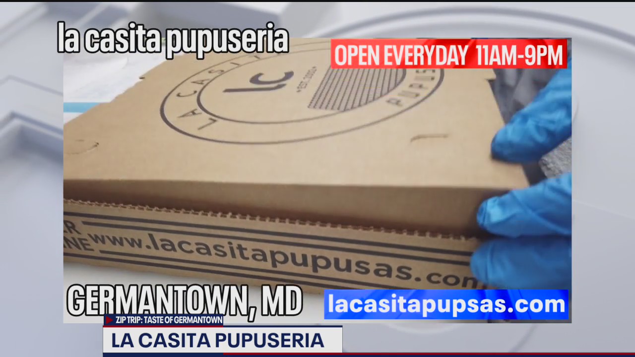 FOX 5 Zip Trip Germantown: La Casita Pupuseria