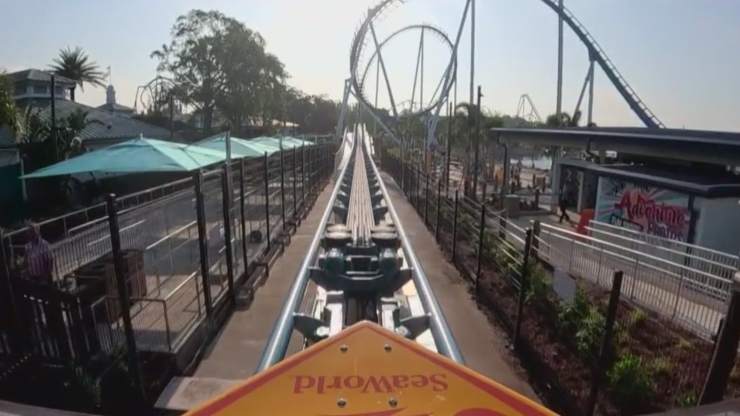 First look at SeaWorld's new surf coaster