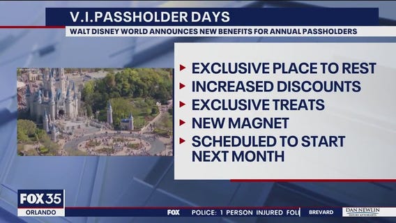 New VIP perks for Disney World passholders