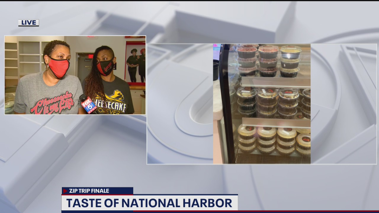 Zip Trip Finale: Furlough Cheesecake at National Harbor