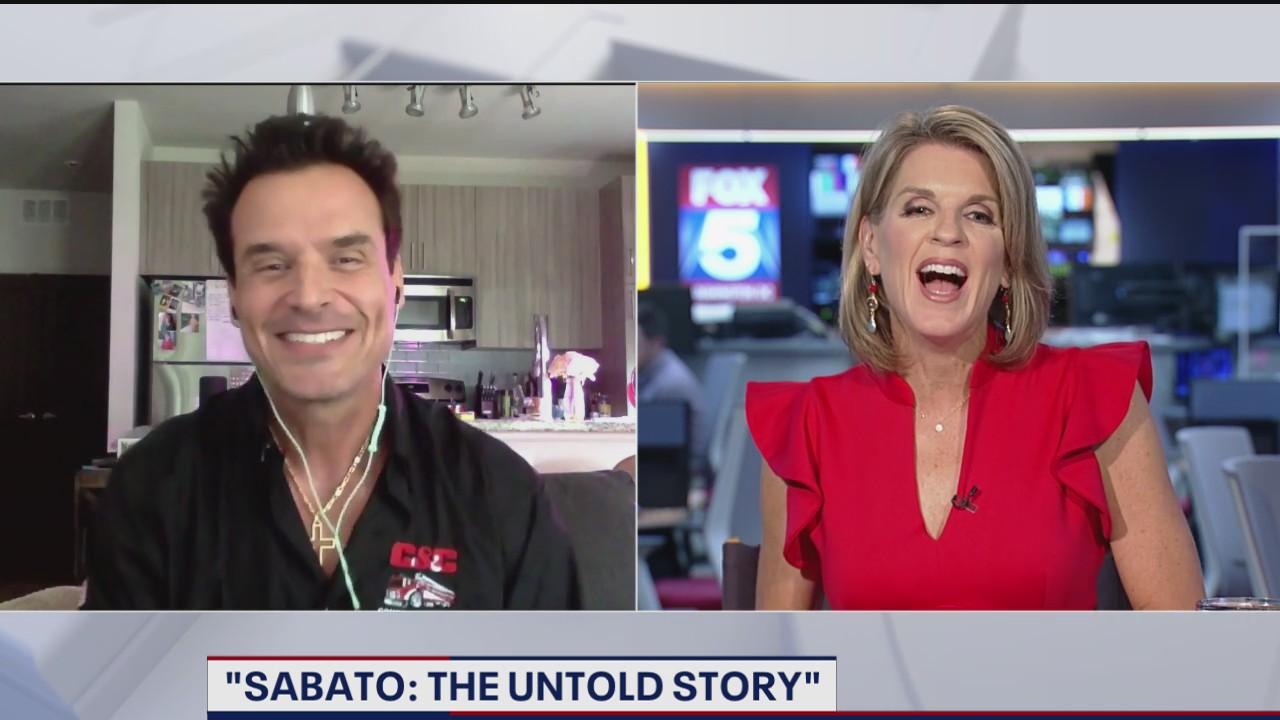 Antonio Sabato Jr. talks about his new book, Sabato: The Untold Story