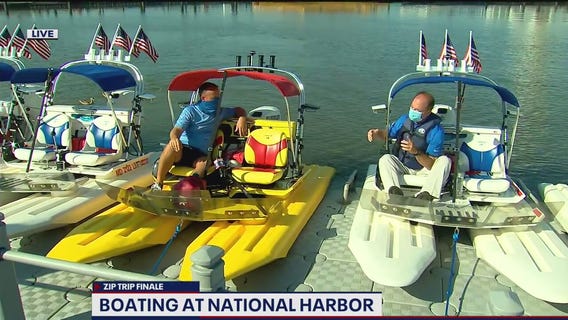 Zip Trip Finale: National Harbor on the water