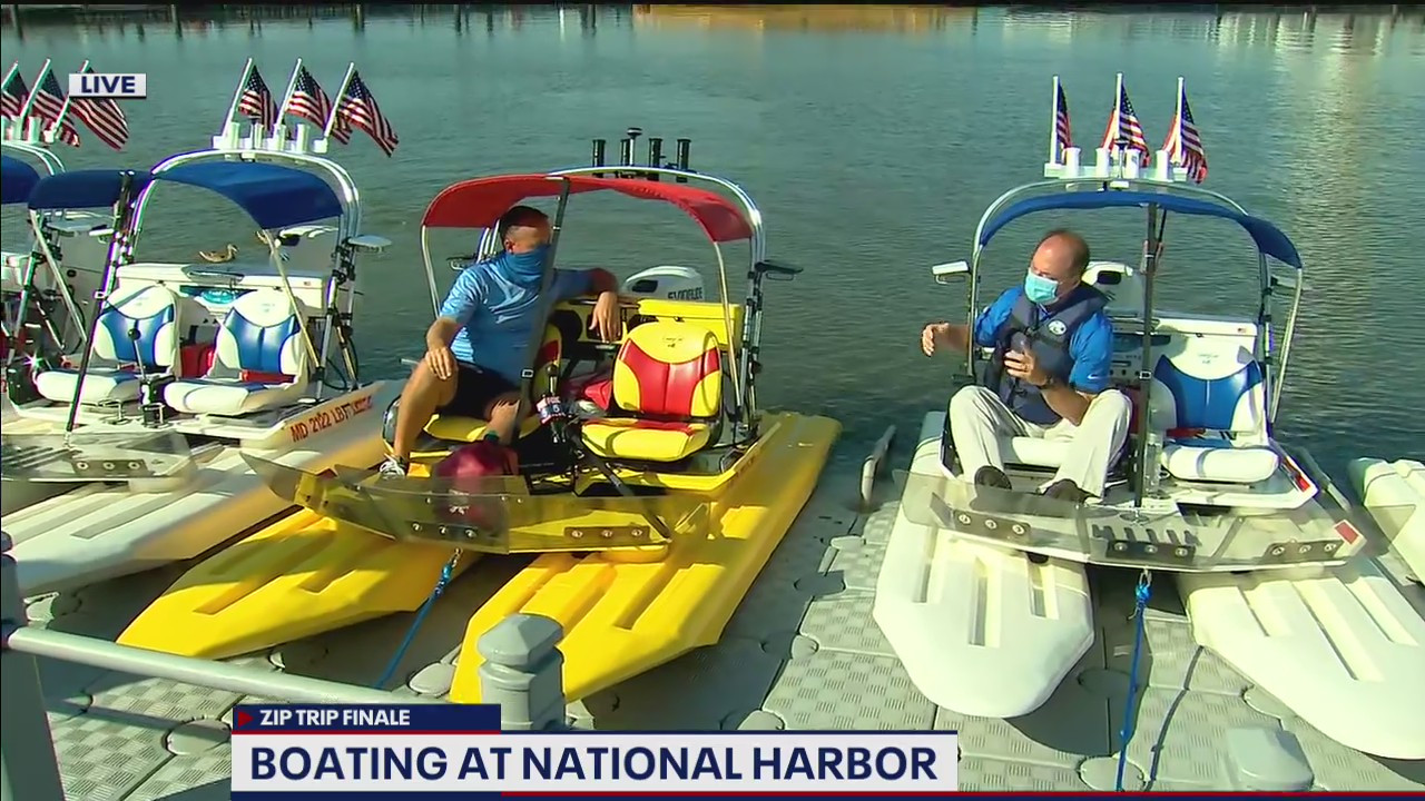 Zip Trip Finale: National Harbor on the water