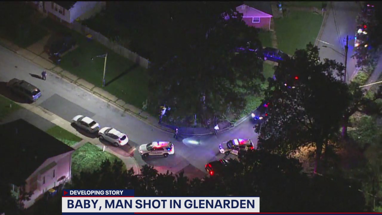 Toddler, man shot in Glenarden