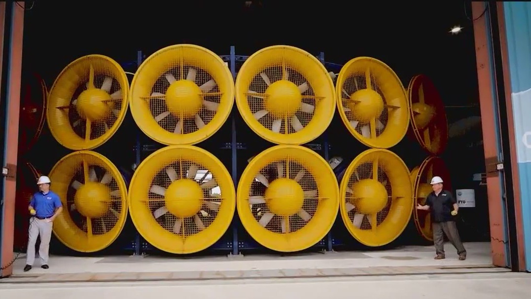 Wall of Wind: Inside FIU's massive wind tunnel