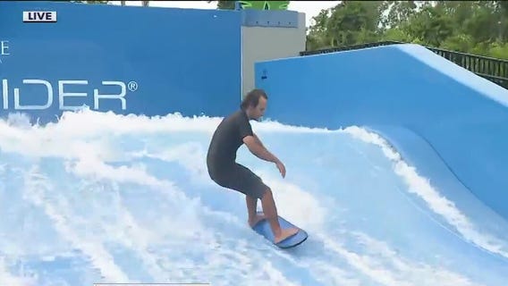 'FLOW TOUR' surf tournament at Florida park