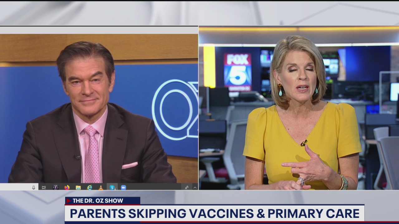 Doctor Oz says parents should stop skipping vaccines and primary care
