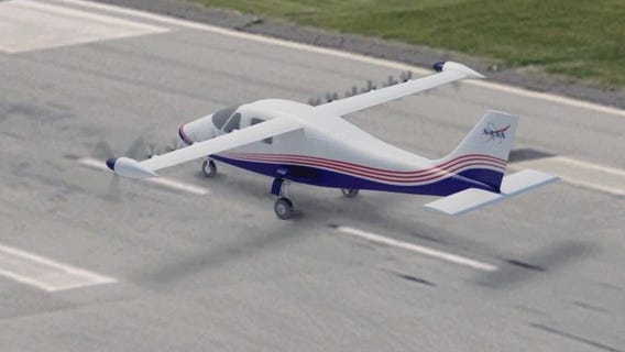 NASA building electric airplane