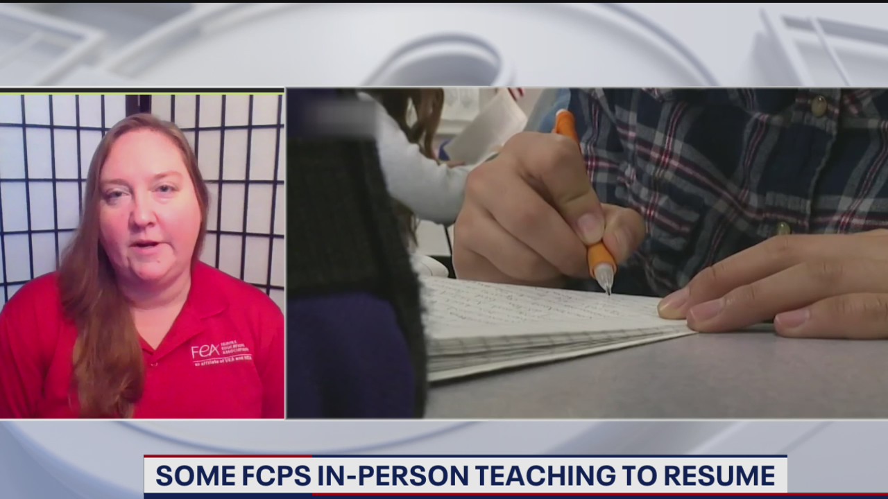 Some Fairfax County Public School in-person teaching to resume