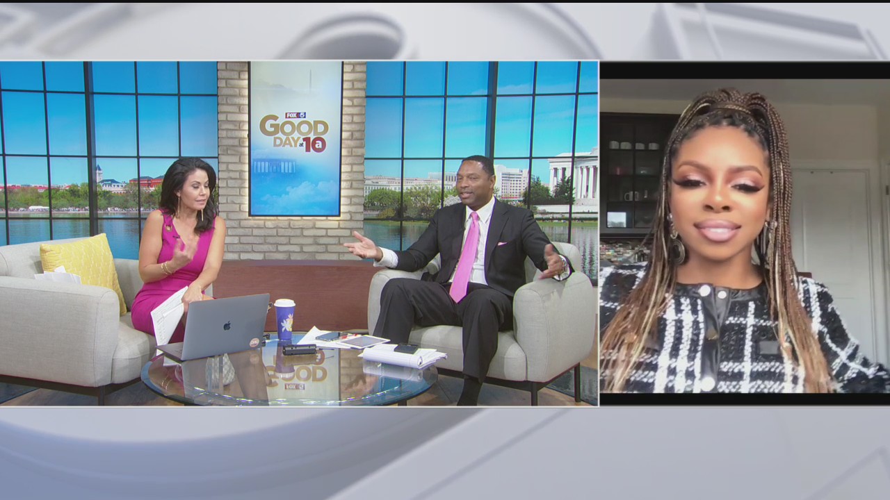 Celebrity Dish: Candiace Dillard Bassett talks to FOX 5