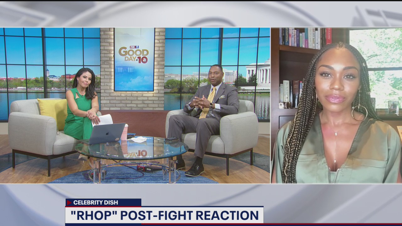 Celebrity Dish: 'RHOP' post-fight reaction