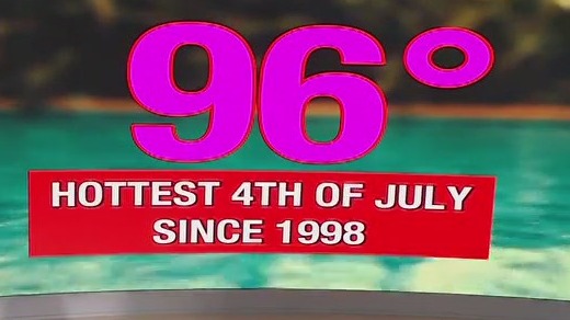 Orlando sees hottest 4th of July in decades