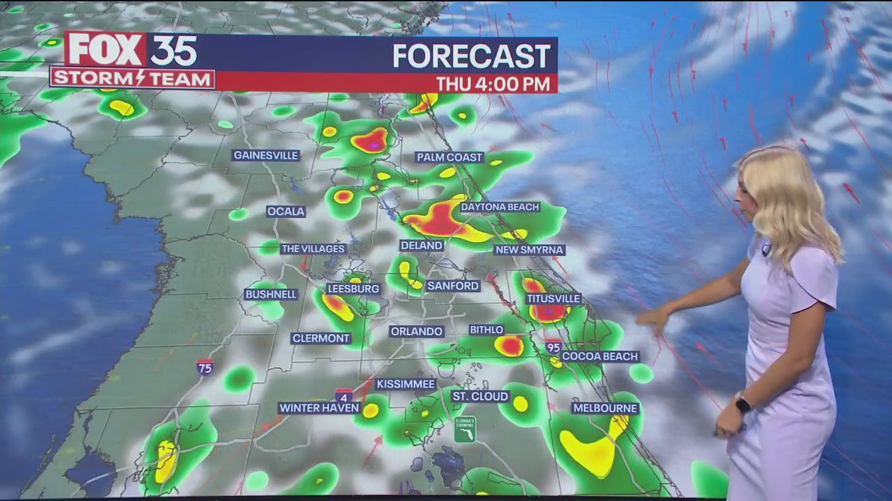 Storms possible across Central Florida