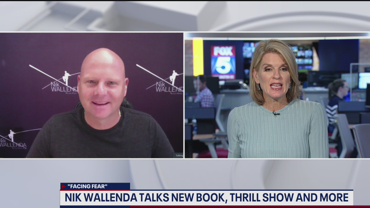 High-wire king Nik Wallenda talks new book, thrill show