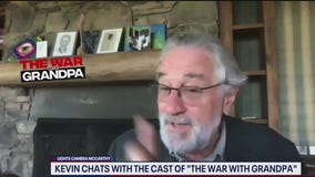 Robert De Niro and cast of The War With Grandpa