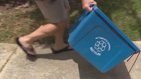 Recycling pileup thanks to driver shortage