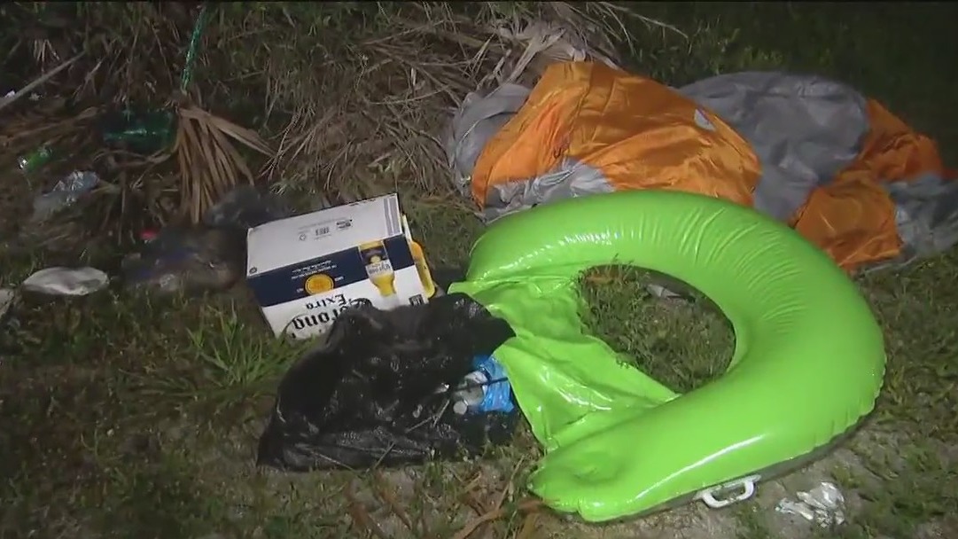 Massive piles of trash piling up in Brevard