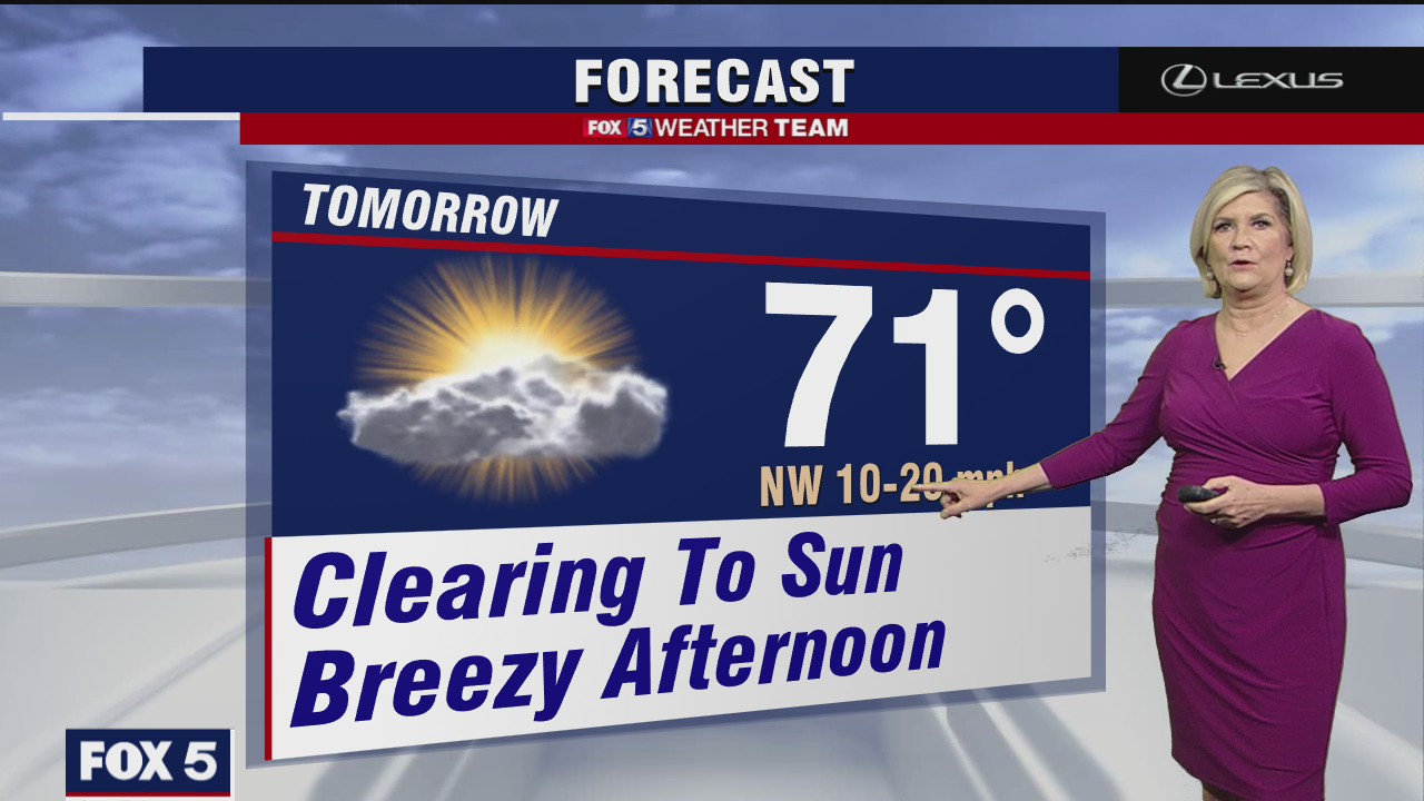 Monday Night Weather Forecast | FOX 5 DC