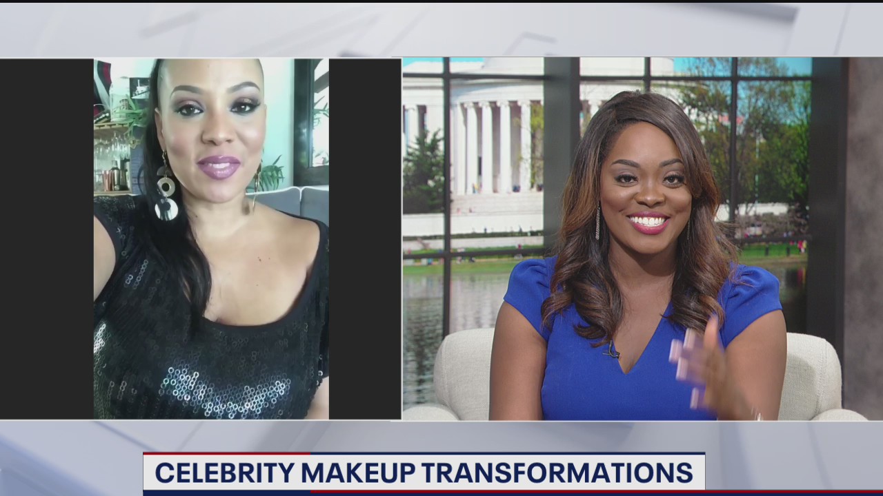 Celebrity makeup transformations with Magali Beauvue