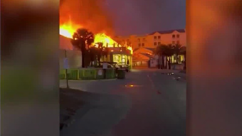 Restaurant reopens after burning down