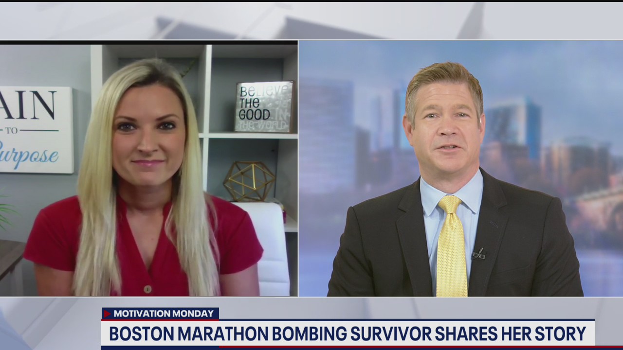 Boston Marathon bombing survivor shares her story
