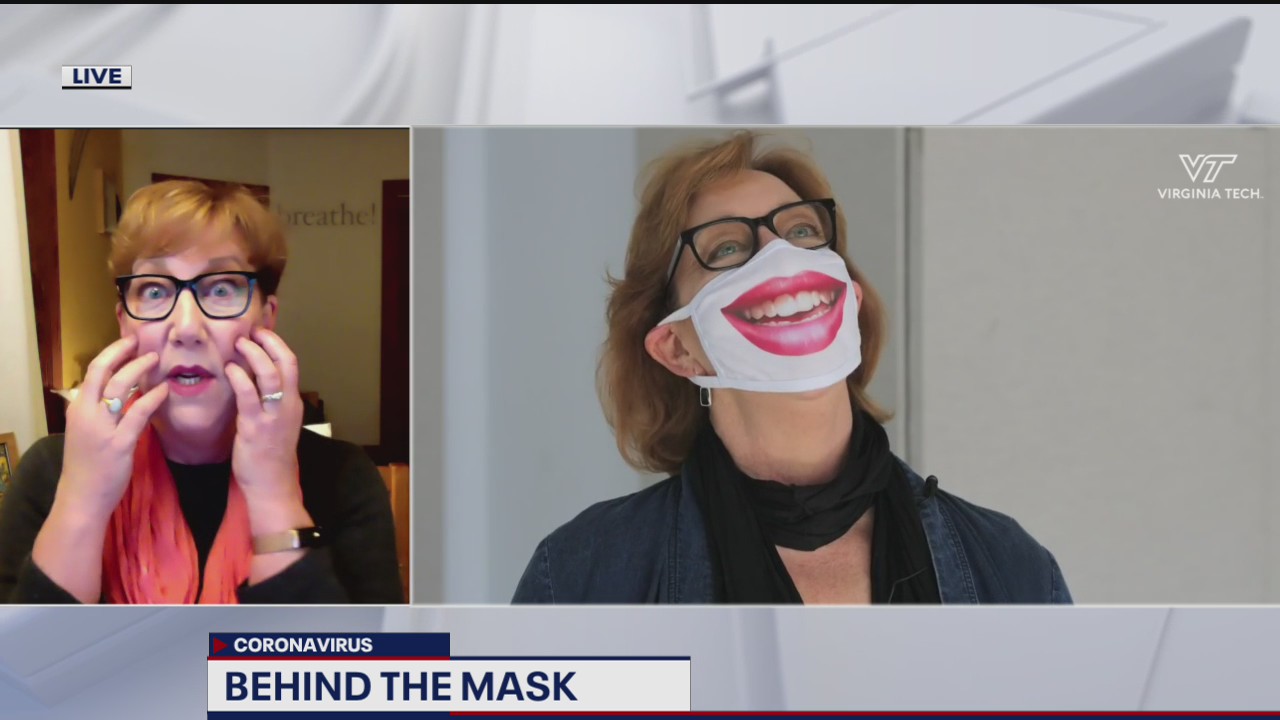 Visual communication while wearing a mask
