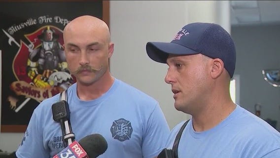 Firefighters honored for hurricane rescues