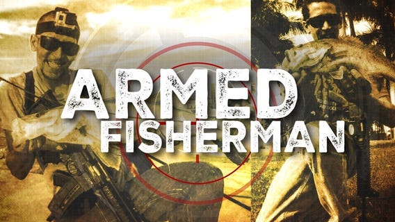 'Armed fisherman' promotes gun law loophole
