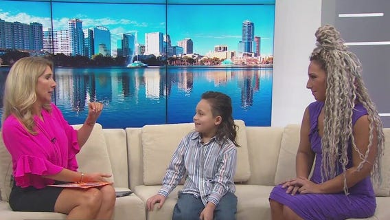 Florida boy with gnarly hairdo trying to win national mullet competition