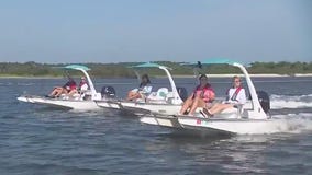 Explore Florida waters on epic backwater cat boat