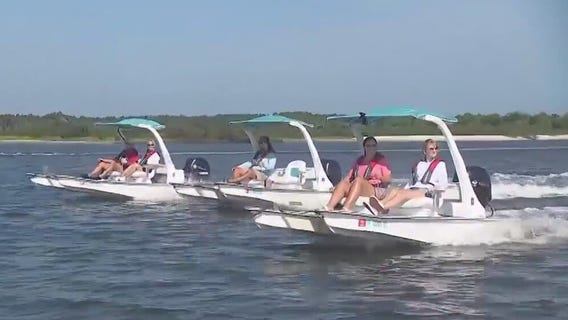Explore Florida waters on epic backwater cat boat